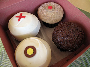 round5 red hot velvet, cinnamin sugar, ginger lemon,dark choc